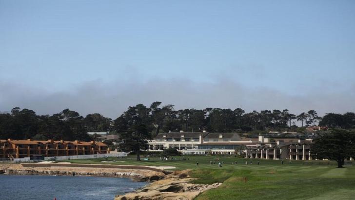 Pebble Beach golf course in California